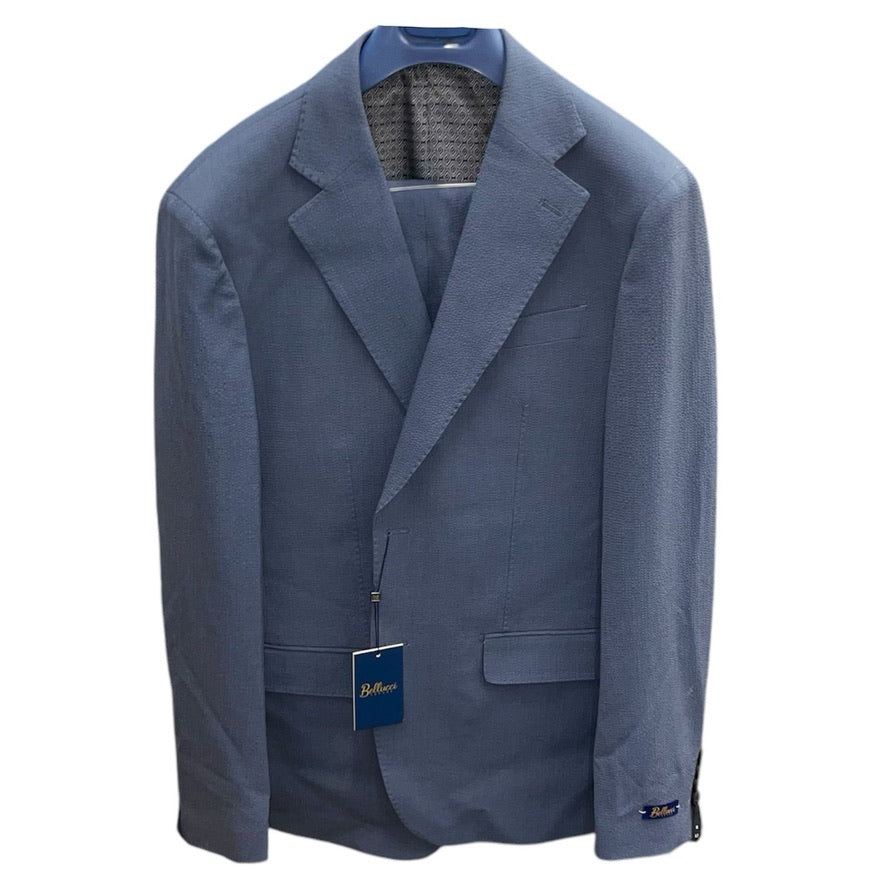 BELLUCCI: Tonal Textured 2pc Suit B262